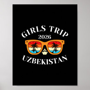 Meidenreis 2026 Oezbekistan Lentevakantie 2026 Cru Poster