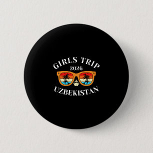 Meidenreis 2026 Oezbekistan Voorjaarsvakantie 2026 Ronde Button 5,7 Cm
