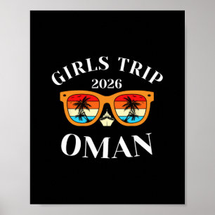 Meidenreis 2026 Oman Lentevakantie 2026 Cruise Vak Poster