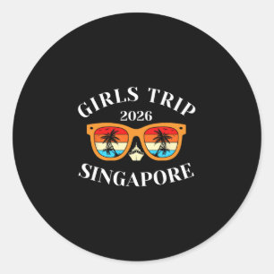 Meidenreis 2026 Singapore Lentevakantie 2026 Cruis Ronde Sticker