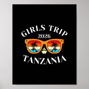 Meidenreis 2026 Tanzania Lentevakantie 2026 Cruise Poster
