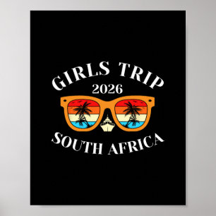 Meidenreis 2026 Zuid-Afrika Voorjaarsvakantie 2026 Poster