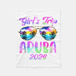 Meidenreis Aruba 2026 Zomer Strand Weekend Fleece Deken