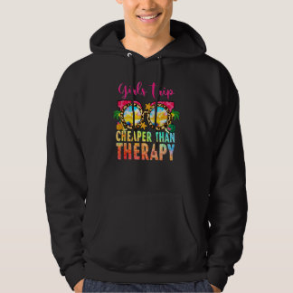 Meidenreis goedkoper dan een therapie vrijgezellen hoodie