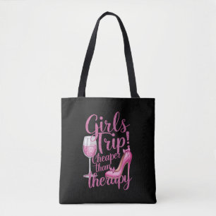 Meidenreis Goedkoper Dan Therapie Weekend Wijn Fee Tote Bag