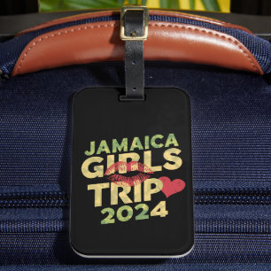 Meidenreis Jamaica 2024 Weekend Zomer Vakantie Bagagelabel