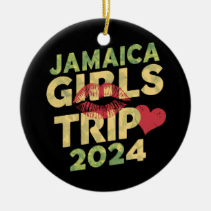 Meidenreis Jamaica 2024 Weekend Zomer Vakantie Keramisch Ornament