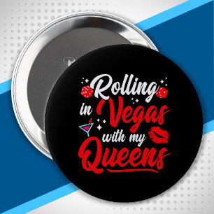 Meidenreis Las Vegas - Meidenreis naar Vegas Ronde Button 4,0 Cm