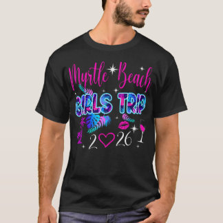 Meidenreis Myrtle Beach 2026 Zomerstrand T-shirt