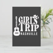 Meidenreis Nashville 2025 Vakantie Zomer  Kaart (Staand voorkant)