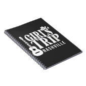 Meidenreis Nashville 2025 Vakantie Zomer  Notitieboek (Rechterzijde)