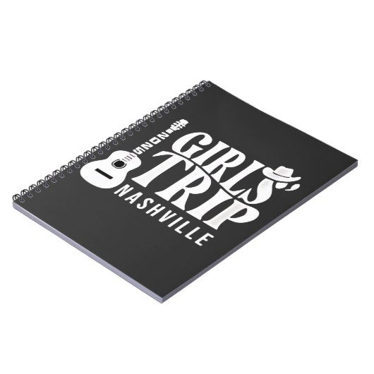 Meidenreis Nashville 2025 Vakantie Zomer  Notitieboek (Linkerzijde)