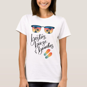 Meidenreis T-shirt – Stranden Drank Beste Vriendin
