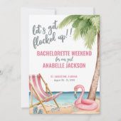 Meidenweekend Grappig Strand Bruidsfeestje Kaart (Voorkant)