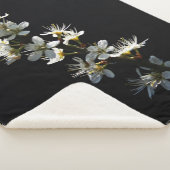 Meidoorn Bloemen subchn Sherpa Deken (3/4)