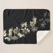 Meidoorn Bloemen subchn Sherpa Deken (Voorkant (horizontaal))