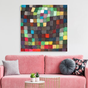 Meienschilderij Paul Klee Canvas Afdruk