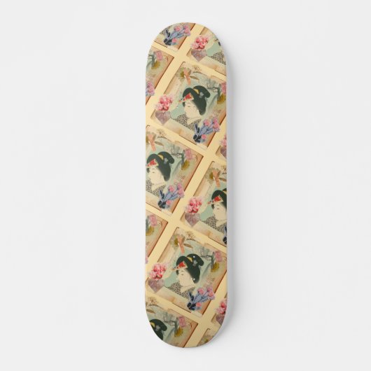 Meiji Era Beauty: Ukiyo-e – Traditional Japanese  Persoonlijk Skateboard (Voorkant)