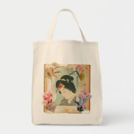 Meiji Era Beauty: Ukiyo-e – Traditional Japanese  Tote Bag