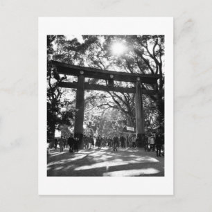 Meiji-heiligdom: Tokio, Japan Briefkaart
