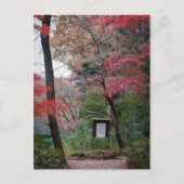 Meiji-Jingu Schrijn Binnentuin Briefkaart (Voorkant)