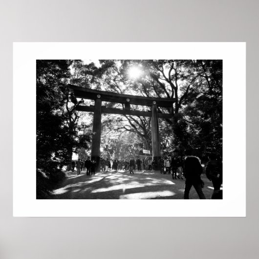 Meiji Shrine: Tokio Poster (Voorkant)