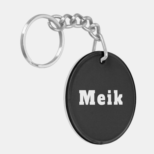 Meik Sleutelhanger (Voorkant Links)