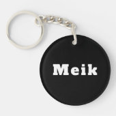 Meik Sleutelhanger (Voorkant)