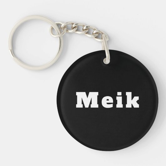 Meik Sleutelhanger (Voorkant)