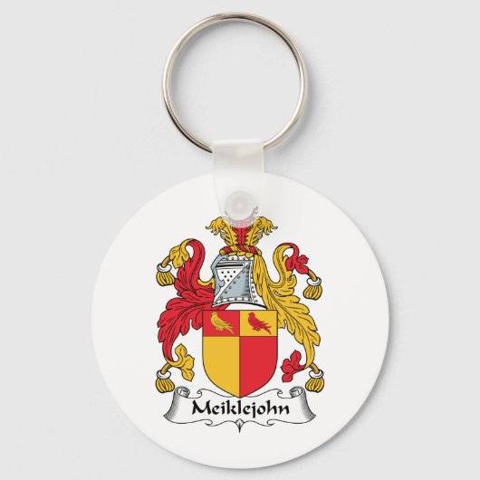 Meiklejohn Family Crest Sleutelhanger (Voorkant)