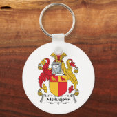 Meiklejohn Family Crest Sleutelhanger (Voorkant)