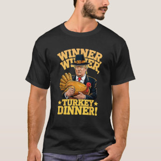 Meilan Unisex Volwassenen Humor Funny Trump Winnaa T-shirt