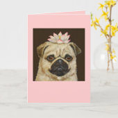 Meili de sleepkaart kaart (Gele Bloem)