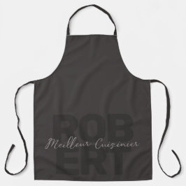 Meilleur Cuisinier French Best Cook Personalized Schort
