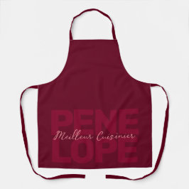 Meilleur Cuisinier French Best Cook Personalized Schort