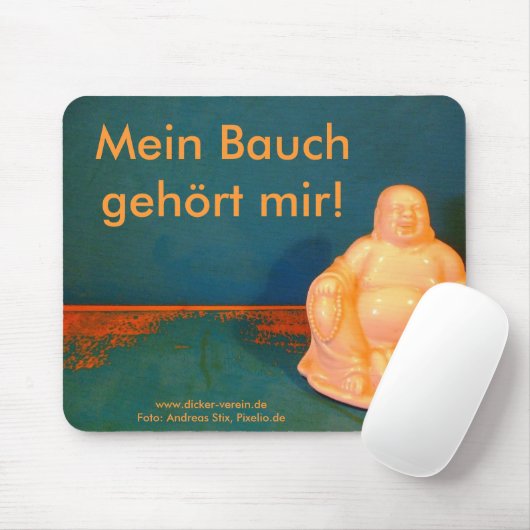 Mein Bauch gehört mir! Muismat (Met muis)
