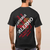 Mein Halibut Kampf een echt Alaska verhaal T-shirt (Achterkant)