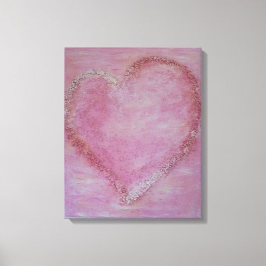 Mein Herz Canvas Afdruk (Voorkant)
