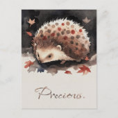 Mein kleiner Igel-Freund „Zwergerl“ Postkarte  Briefkaart (Voorkant)