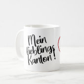 Mein Lieblings Kanton Basel Stadt Koffiemok (Voorkant links)
