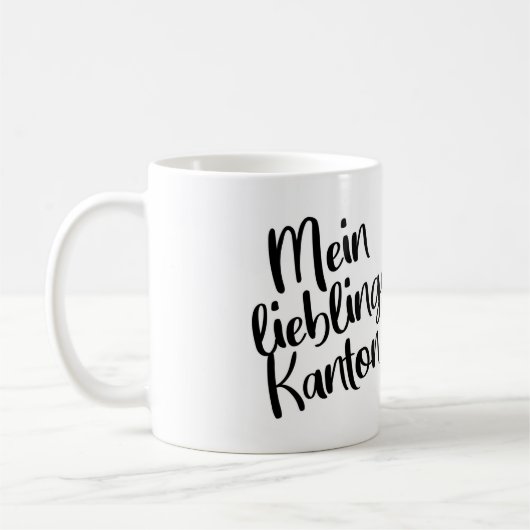 Mein Lieblings Kanton Bern Koffiemok (Links)
