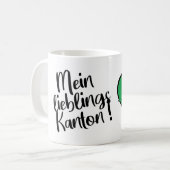 Mein Lieblings Kanton Thurgau Koffiemok (Voorkant links)