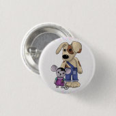 mein Püppchen Ronde Button 3,2 Cm (Voorkant /achterkant)