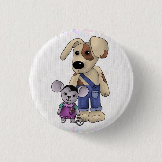 mein Püppchen Ronde Button 3,2 Cm (Voorkant)