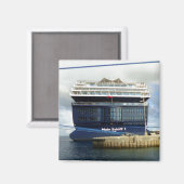 Mein Schiff 1 Magneet (Voorkant / Achterkant)