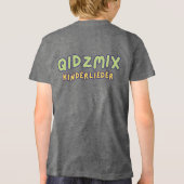 Meine Freunde und ich Tri-Blend Shirt (Achterkant)