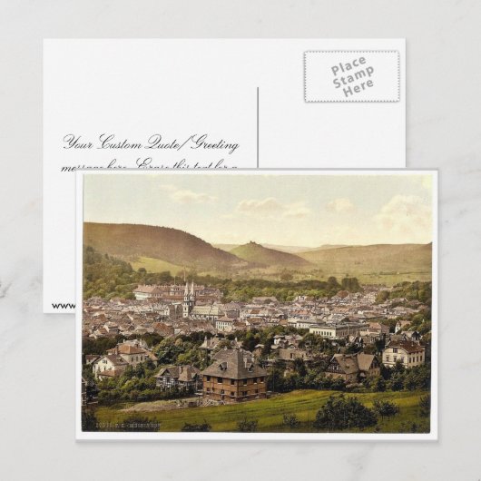 Meiningen, Thüringen, Duitsland schitterend Fotoch Briefkaart (Voorkant / Achterkant)