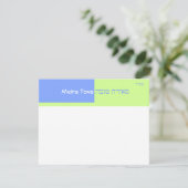 Meira Tova Flat RVSP RSVP Kaartje (Staand voorkant)