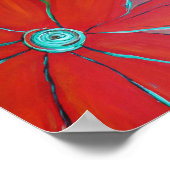 Mei's Bloem Poster (Hoek)