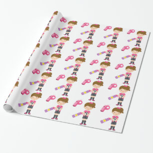 Meisdrapeerpapier voor voetballen cadeaupapier